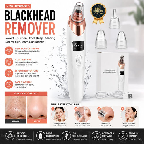5-in-1 Rechargeable Blackhead Remover